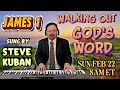 James 1 sung by Steve Kuban—Walking Out God's Word! in Trials, Wisdom and True Faith + Hymns
