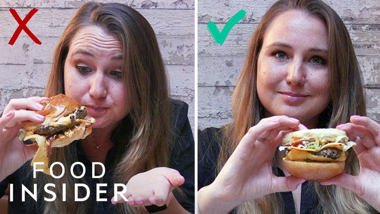 Why You Ve Been Eating Burgers Wrong Your Entire Life Youtube