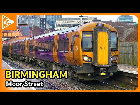 STEAM & DIESEL Trains at Birmingham Moor Street 16/12/2023