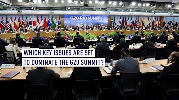 Which key issues are set to dominate the G20 summit?