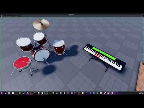 I have made a Midi player in Roblox.