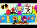 The Incredibles Characters Visit Play Doh Mega Fun Factory Playset!