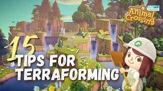 Enhance Your Natural Terraforming With These Design Tips | Animal Crossing New Horizons | ACNH
