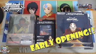 EARLY Opening of ALL the Avatar the Last Airbender Weiss Schwarz Products!