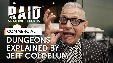 RAID: Shadow Legends | Dungeons Explained by Jeff Goldblum (Official Commercial)