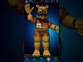 FNAF AR Damaged Fredbear Jumpscare & Workshop animation