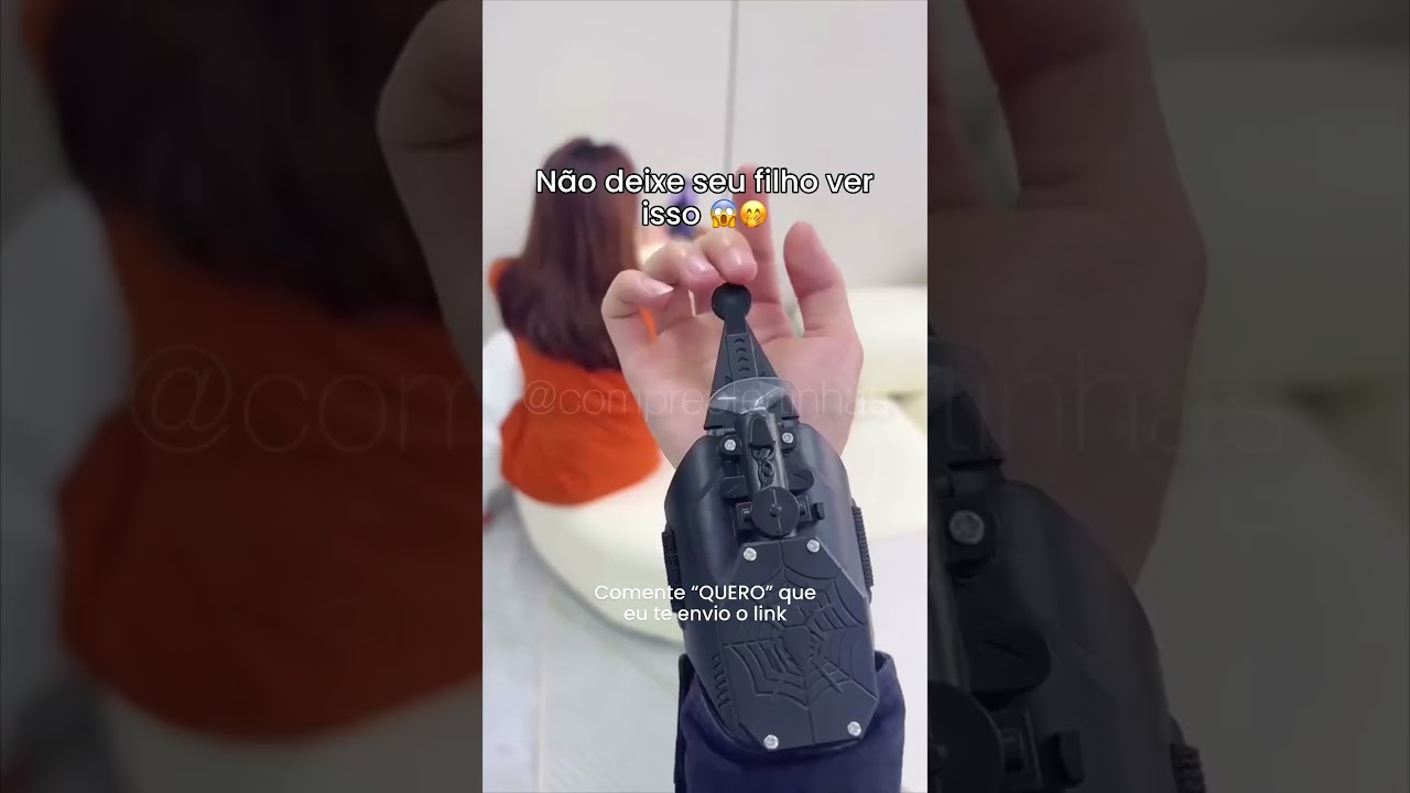 Lançador de teia do homem aranha / LINK NA BIO 😉 