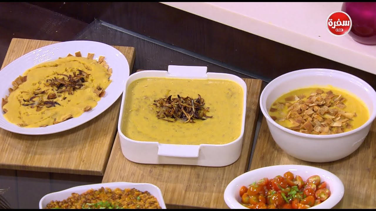 شوربة عدس - عدس مغرف - لسان عصفور بالعدس - طماطم مخلله | اميرة في المطبخ حلقة كاملة