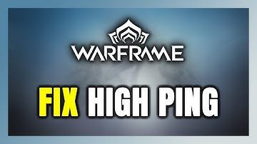 How to FIX Warframe High Ping & Packet Loss!