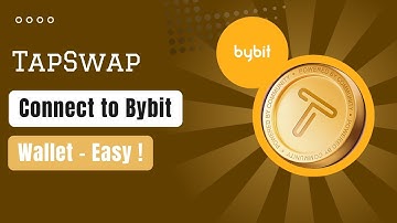 How to Connect TapSwap to Bybit Wallet !