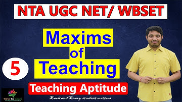 Maxims of Teaching in bengali: Principle of Teaching| টিচিং এর নীতি| NTA UGC NET Paper 1