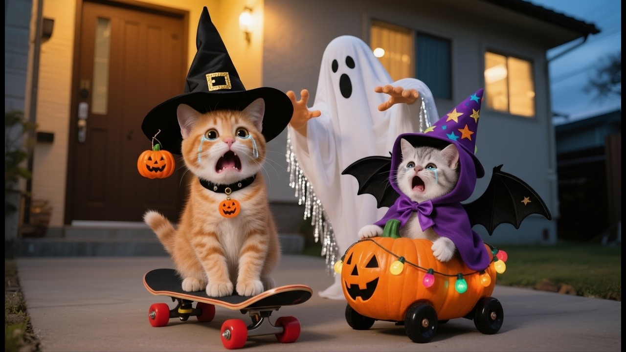 Tiger-Hat Kitten & Silver Gradient Kitten's Unforgettable