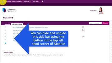 How to hide the Moodle sidebar