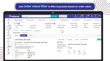 How To Use BuyLead Filters Via Desktop?