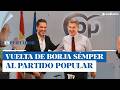 Alegría en el Partido Popular: Borja Semper se reincorpora al trabajo tras una larga convalecencia