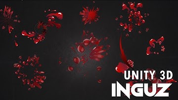 Unity 3D Assets: The 2DFX Bloody Hits Vol.3