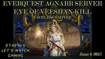 EVERQUEST AGNARR TLP SERVER | Eye Of Veeshan server first kill | Everquest Plane of Sky