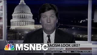 Newly revealed text confirms Tucker Carlson is also privately racist