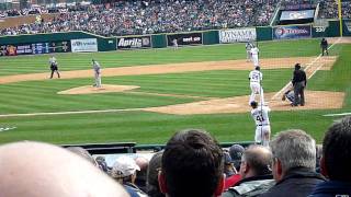 Miguel Cabrera and Victor Martinez 2011 Opening Day At Bats