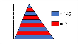 What is the area of the red stripes?