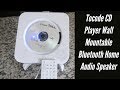 Amazing Tocode CD Player Wall Mountable Bluetooth Home Audio Speaker | Unboxing And Review w