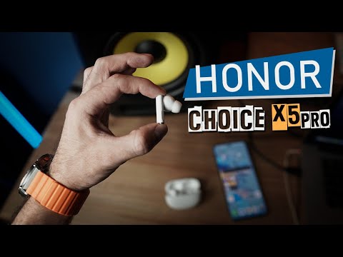 Когда хочется много баса и LDAC - Обзор Bluetooth-наушников HONOR Choice Earbuds X5 Pro