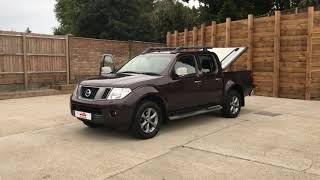 2012 62 NISSAN NAVARA 2.5 DCI PLATINUM 4X4 Double Cab Pick Up 190 BHP, £9,999 + VAT or £216 PCM