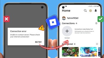 How to Fix Roblox Unable To Contact Server Please Check Your Internet Connection Error