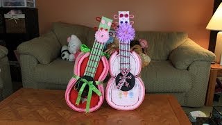 Guitar Diaper Cake How To Make