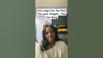 Thumbnail of Aria Sings Can You Feel The Love Tonight from The Lion King!!! #fun #cover #fyp #shorts