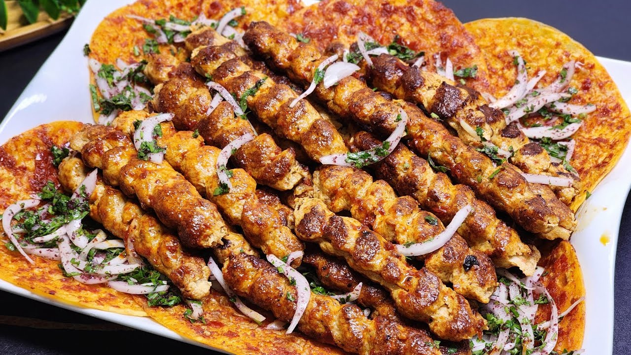 كباب الدجاج بدون دهن خروف طراوة بتحدى فيها المطاعم 🔥