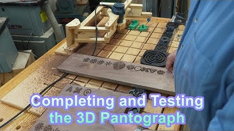 Completing and Performing the First Test of the 3D Pantograph