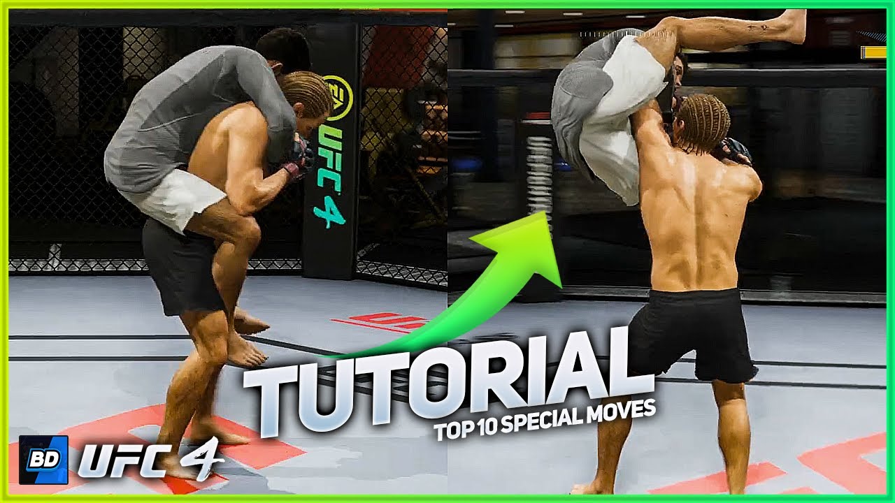 UFC 4 Top 10 Special Attacks/Moves Tutorial and Guide Beginners (2023) - YouTube