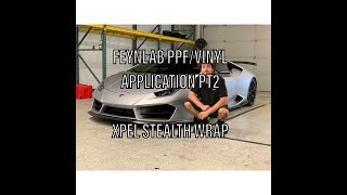 Feynlab PPF/Vinyl Demo Pt 2| Xpel Stealth wrap application| Lamborghini Huracan screenshot 1