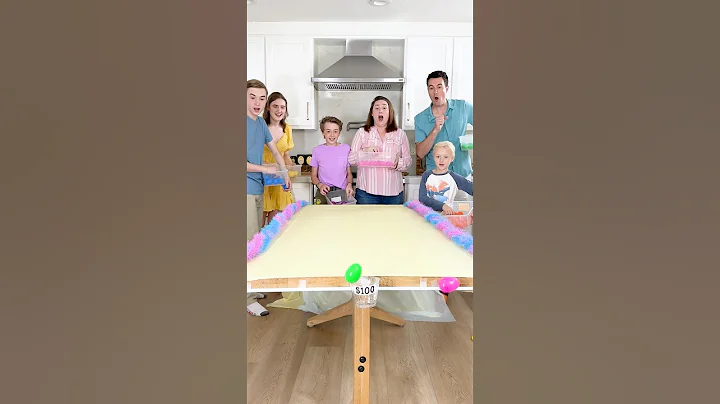 Easter Egg Roll Challenge 🐣💵😱| Ballinger Family #easter #challenge #familygamenight