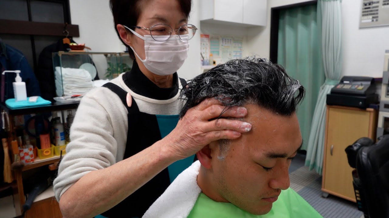 💈🇯🇵60年の歴史に幕を下ろす日本橋浜町の名店「中村理容室」で最後の総合調髪|ヘアカット シャンプー シェービング マッサージ ヘッドマッサージ 耳かき