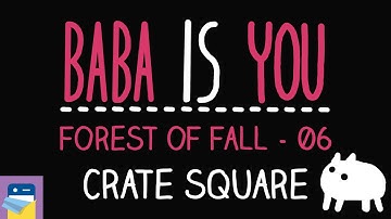 Baba Is You: Crate Square - Forest of Fall Level 06 Walkthrough (by Arvi Teikari / Hempuli)