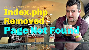 Removed Index.php Now All Pages "Page Not Found"