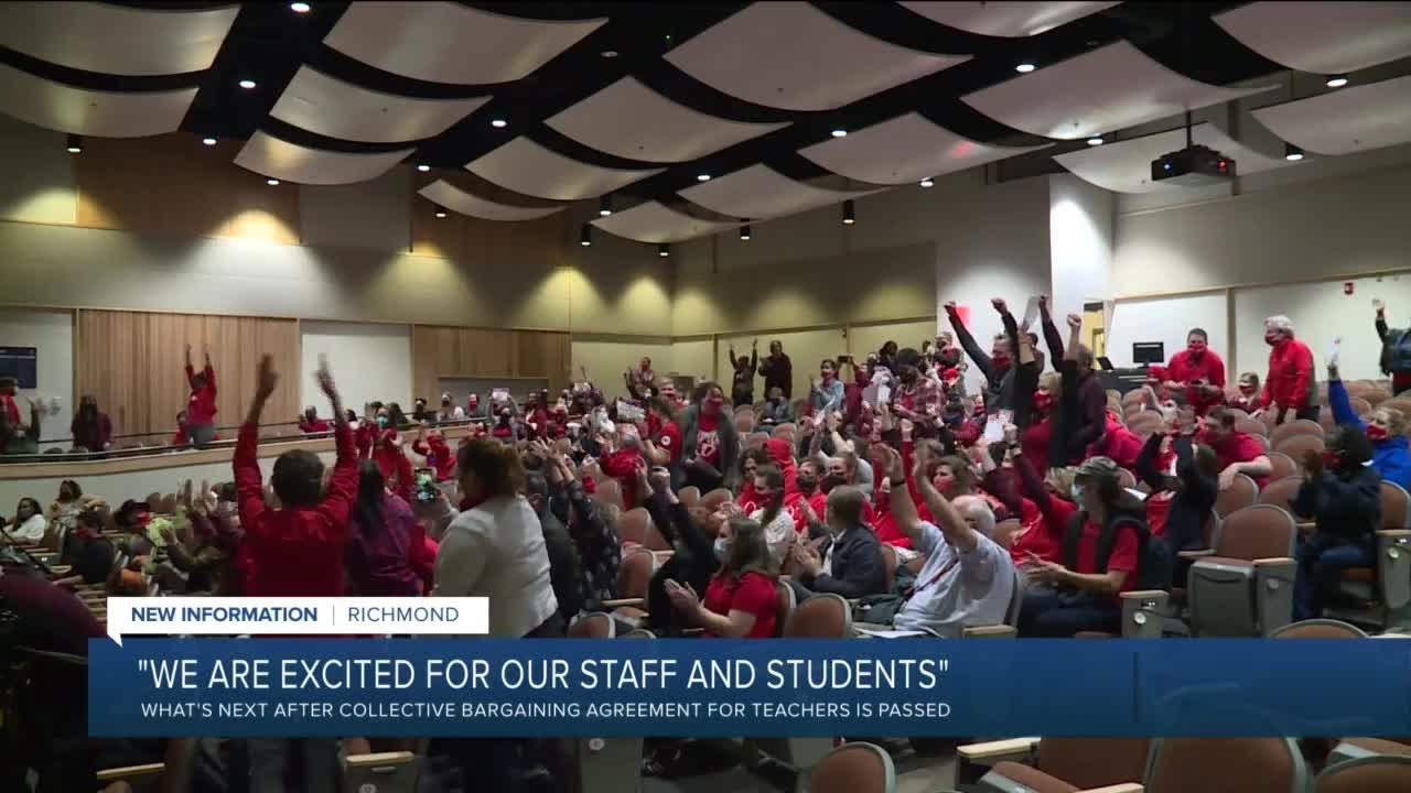 What's next after collective bargaining agreement for Richmond teachers ...