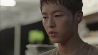 Captain Yoo confesses his love to Kang | Descendants of the Sun Ep.14