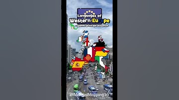 Languages of West Europe #mapping #enfe #enfemapping #mapper #maps #geography #geo #eu #ee