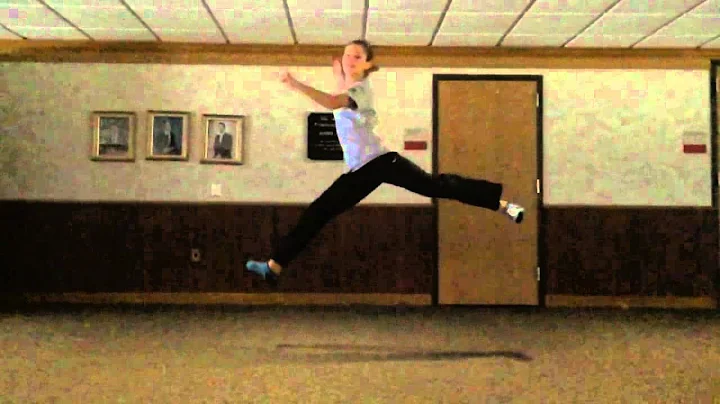 Trinity Ballet Leap (Slo-Mo)