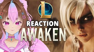 FIRST TIME REACTION | Awaken  League Of Legends Cinematic Blew Me Away