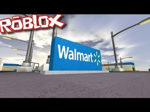 Shopping At Walmart In Roblox Youtube - wal mart roblox