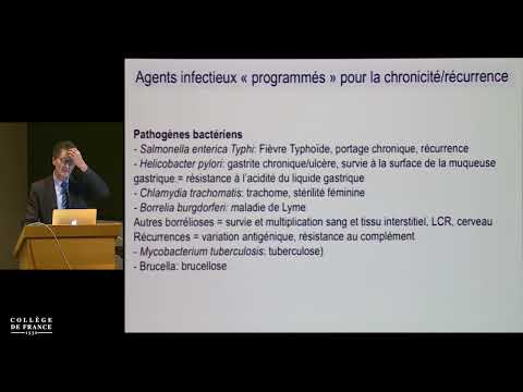 Infections chroniques et récurrentes (2) - Philippe Sansonetti (2018-2019)