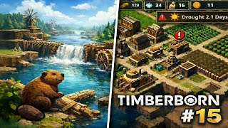 S01 Büyük Su Kanalı Açılışı... Timberborn Şehir Kurma Simülasyon Öğretici Türkçe Resimi