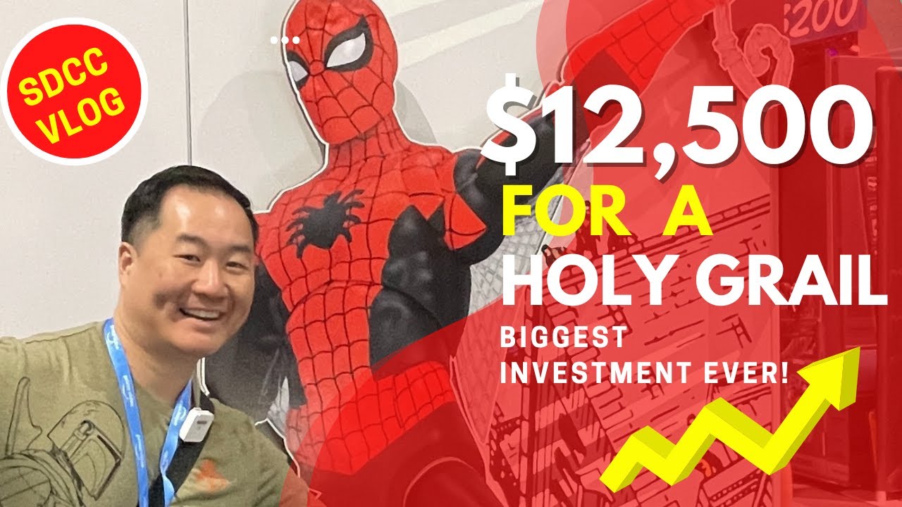 San Diego Comic Con 2022 SDCC VLOG: Spending $12,500 for my comic HOLY GRAIL!