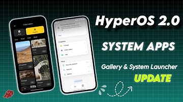 HyperOS 2 System Apps Update 😎 Gallery & System Launcher Features New Video Editor With Smoothly Ui
