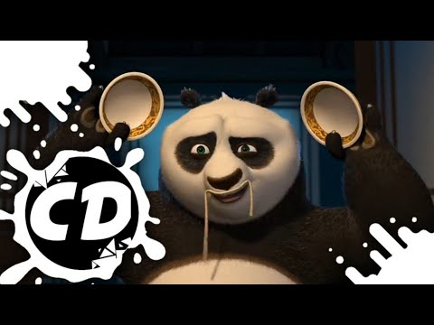 Kung Fu Panda La Cena Castellano VS Español Latino 
