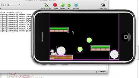 experimenting with cocos2d for iPhone and box2d